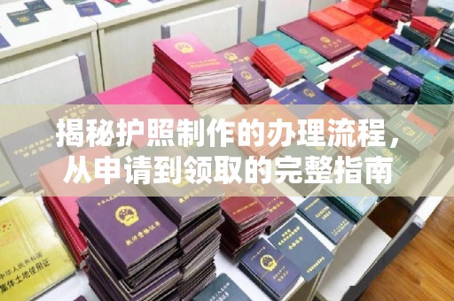 龙湖揭秘护照制作的办理流程，从申请到领取的完整指南